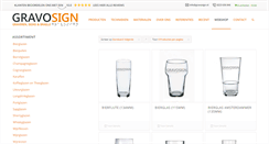 Desktop Screenshot of glas-graveren.nu