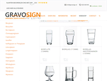 Tablet Screenshot of glas-graveren.nu